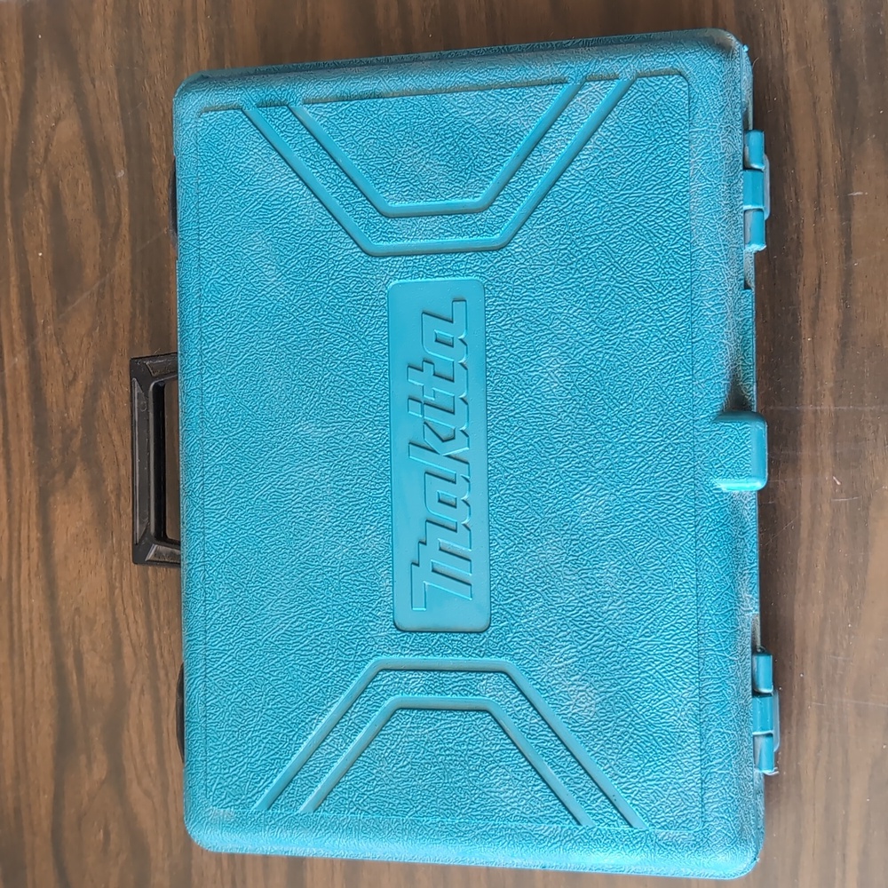 Empty Blue Makita Case